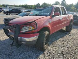 Ford salvage cars for sale: 2002 Ford F150 Supercrew