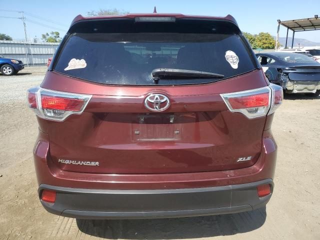 2015 Toyota Highlander XLE