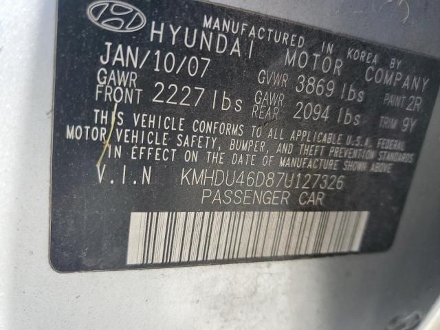 2007 Hyundai Elantra GLS