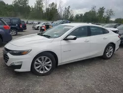 Chevrolet salvage cars for sale: 2020 Chevrolet Malibu LT