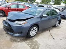 Salvage cars for sale at Bridgeton, MO auction: 2017 Toyota Corolla L