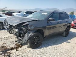 Salvage cars for sale at Magna, UT auction: 2018 Jeep Cherokee Latitude Plus