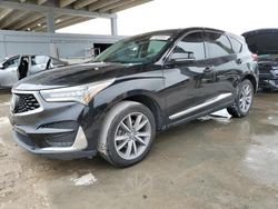 Salvage cars for sale at West Palm Beach, FL auction: 2019 Acura RDX Technology