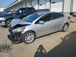 Salvage cars for sale at Louisville, KY auction: 2015 KIA Forte LX