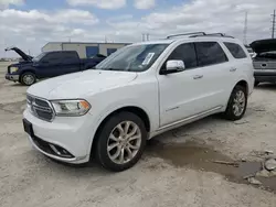 Salvage cars for sale at Haslet, TX auction: 2016 Dodge Durango Citadel