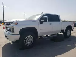 Salvage cars for sale at Grand Prairie, TX auction: 2022 Chevrolet Silverado K2500 High Country