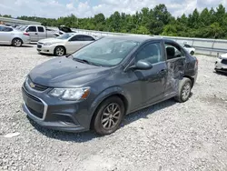 Chevrolet salvage cars for sale: 2017 Chevrolet Sonic LT