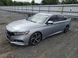 Salvage cars for sale from Copart Grantville, PA: 2019 Honda Accord Sport