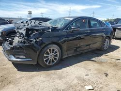 Salvage cars for sale at Chicago Heights, IL auction: 2017 Ford Fusion SE