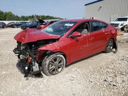 Salvage cars for sale at Franklin, WI auction: 2018 Hyundai Elantra SEL