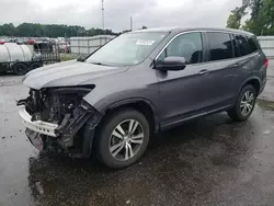 Honda salvage cars for sale: 2016 Honda Pilot EXL