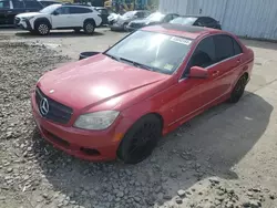 Salvage cars for sale at Windsor, NJ auction: 2010 Mercedes-Benz C 300 4matic