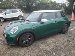 Salvage cars for sale at Baltimore, MD auction: 2022 Mini Cooper SE