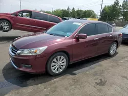 Salvage cars for sale at Denver, CO auction: 2015 Honda Accord Touring