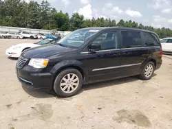 Salvage cars for sale at Eldridge, IA auction: 2016 Chrysler Town & Country Touring