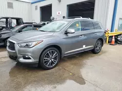 Salvage cars for sale at New Orleans, LA auction: 2018 Infiniti QX60