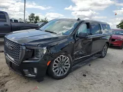 Salvage Cars with No Bids Yet For Sale at auction: 2023 GMC Yukon XL Denali Ultimate