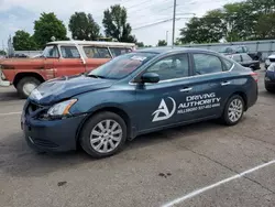 Salvage cars for sale at Moraine, OH auction: 2015 Nissan Sentra S