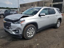 Chevrolet salvage cars for sale: 2021 Chevrolet Traverse LT