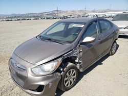 Salvage cars for sale at Vallejo, CA auction: 2014 Hyundai Accent GLS