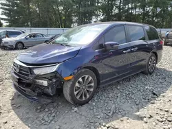 Salvage cars for sale at Windsor, NJ auction: 2021 Honda Odyssey EXL