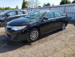 Salvage cars for sale at Bowmanville, ON auction: 2014 Toyota Camry L