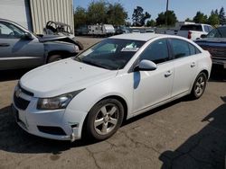 Salvage cars for sale at Woodburn, OR auction: 2011 Chevrolet Cruze LT