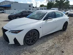 Salvage cars for sale at Opa Locka, FL auction: 2024 Lexus IS 300