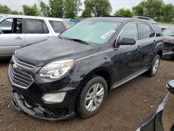 Chevrolet Vehiculos salvage en venta: 2016 Chevrolet Equinox LT