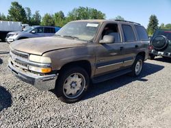 Salvage cars for sale at Portland, OR auction: 2003 Chevrolet Tahoe C1500