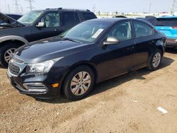 Salvage cars for sale from Copart Elgin, IL: 2015 Chevrolet Cruze LS