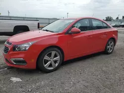 Chevrolet salvage cars for sale: 2015 Chevrolet Cruze LT