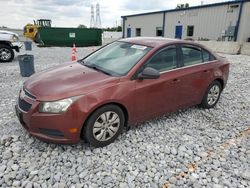 Salvage cars for sale at Barberton, OH auction: 2012 Chevrolet Cruze LS