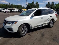 Nissan salvage cars for sale: 2018 Nissan Pathfinder S