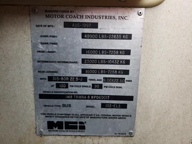 1998 Motor Coach Industries Transit Bus