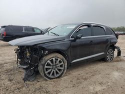 Salvage cars for sale at Houston, TX auction: 2018 Audi Q7 Prestige