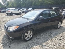 Salvage cars for sale at Waldorf, MD auction: 2010 Hyundai Elantra Blue