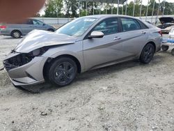 Salvage cars for sale at Spartanburg, SC auction: 2023 Hyundai Elantra Blue