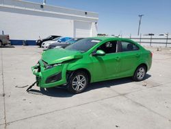 Salvage cars for sale at Farr West, UT auction: 2015 Chevrolet Sonic LT