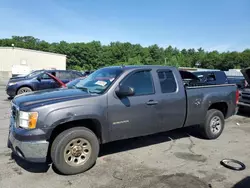 Salvage trucks for sale at Exeter, RI auction: 2011 GMC Sierra K1500 SL