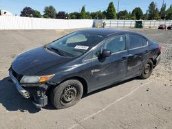 Salvage cars for sale from Copart Portland, OR: 2012 Honda Civic LX