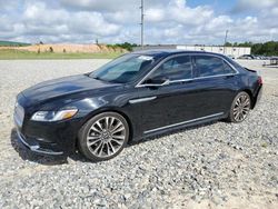 Lincoln salvage cars for sale: 2019 Lincoln Continental Select