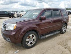 Salvage cars for sale from Copart Houston, TX: 2012 Honda Pilot EXL