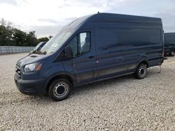 Salvage trucks for sale at New Braunfels, TX auction: 2020 Ford Transit T-250