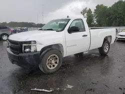 Salvage cars for sale at Dunn, NC auction: 2008 Chevrolet Silverado C1500