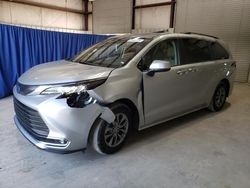 Salvage cars for sale at Hurricane, WV auction: 2023 Toyota Sienna XLE