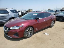 Salvage cars for sale from Copart Brighton, CO: 2021 Nissan Maxima SV