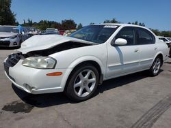 Nissan salvage cars for sale: 2000 Nissan Maxima GLE