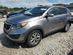 Salvage cars for sale at Wayland, MI auction: 2015 KIA Sportage LX