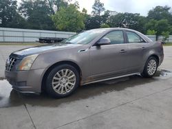 Salvage cars for sale at Savannah, GA auction: 2012 Cadillac CTS Luxury Collection